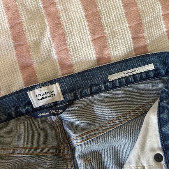 Citizens of Humanity Charlotte High Rise Straight Jeans - Picture 6 of 8